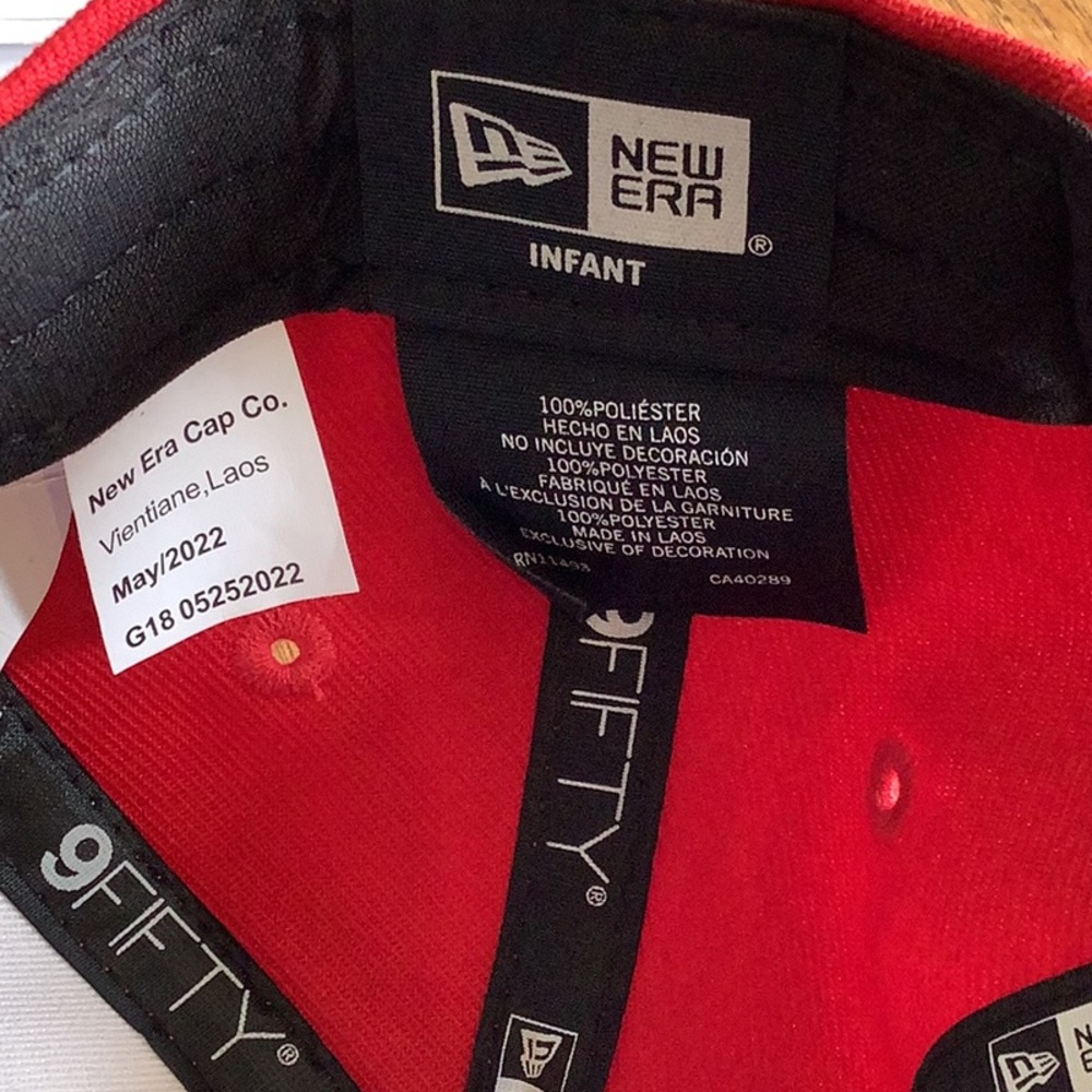 New Era Cincinnati Reds 9Fifty Hat - Infant size - Picture 5 of 6